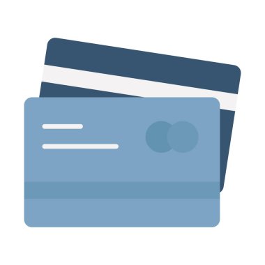 Plastik para Düz vektör simgesi kolayca değiştirebilir veya düzenleyebilir