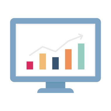 Kolayca değiştirebilen ya da düzenleyebilen Düz Vektör simgesini analiz et