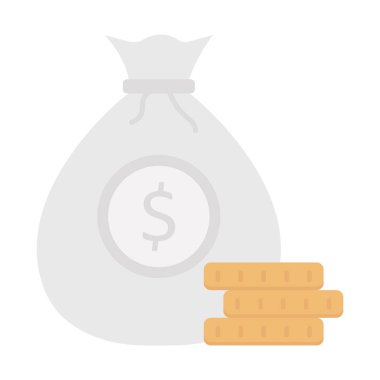 Kolayca değiştirebilen veya düzenleyebilen Düz vektör simgesi bankacılık