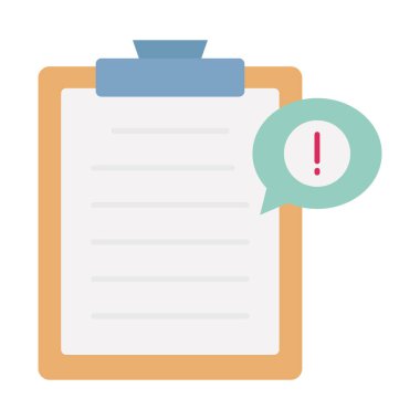 Kolayca düzenleyebilen veya düzenleyebilen Düz vektör simgesini raporla