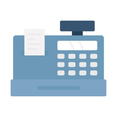 Kolayca değiştirebilen ya da düzenleyebilen Düz vektör simgesi hesaplaması