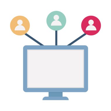 Kolayca değiştirilebilen veya düzenlenebilen Düz vektör simgesi reklam ediliyor