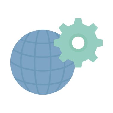 Kolayca düzenleyebilen ya da düzenleyebilen İletişim Düz Vektör simgesi