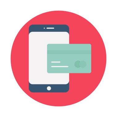 Kolayca düzenleyebilen veya düzenleyebilen Finans Düz Arkaplan vektör simgesi