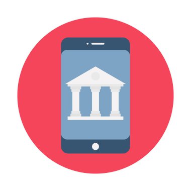 Pazarlama Düz Arkaplan vektör simgesi Kolayca düzenleyebilen veya değiştirebilen