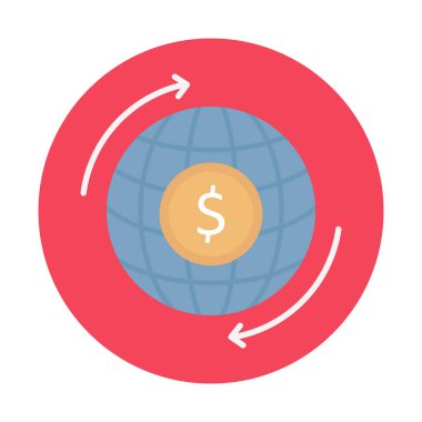 Anlaşmanın Düz Arkaplan vektör simgesi kolayca düzenleyebilir ya da değiştirebilir