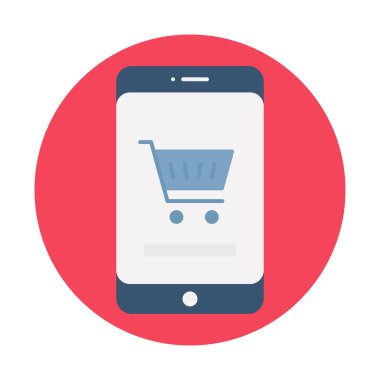 Düz Arkaplan vektör simgesi satın al ve kolayca düzenle