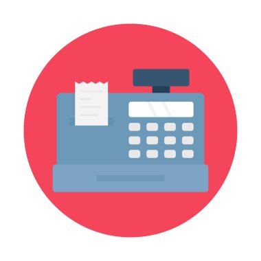 Kolayca düzenleyebilen ya da düzenleyebilen Düz Arkaplan vektör simgesi