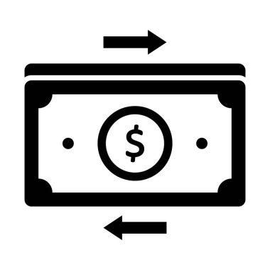 Bütçe Glyph vektör simgesi kolayca düzenlenebilir ya da düzenlenebilir