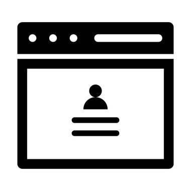 Kolayca değiştirebilen ya da düzenleyebilen yardımcı Glyph vektör simgesi