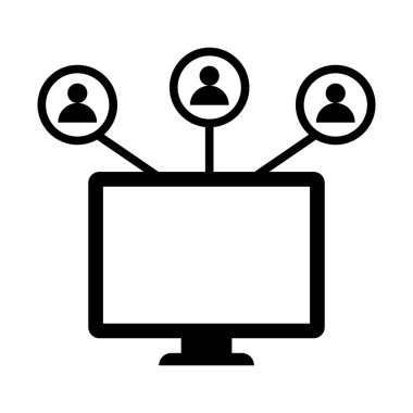 Kolayca düzenleyebilen veya değiştirebilen Glyph vektör simgesi reklamı