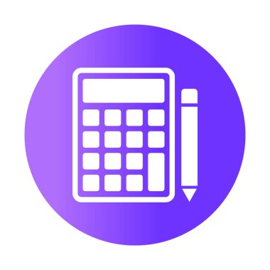 Bütçe Glyph Arkaplan vektör simgesi kolayca düzenleyebilir ya da değiştirebilir