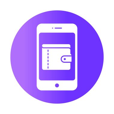 Kart Glyph Arkaplan vektör simgesi kolayca düzenleyebilir ya da değiştirebilir