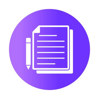 İş Glyph Arkaplan vektör simgesi kolayca düzenleyebilir ya da değiştirebilir