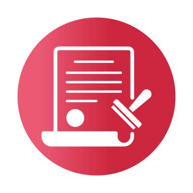 İş Glyph Arkaplan vektör simgesi kolayca düzenleyebilir ya da değiştirebilir