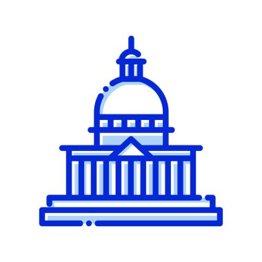 Capitol Hill, Washington, DC, Liaison Capitol Hill tamamen düzenlenebilir vektör simgeleri