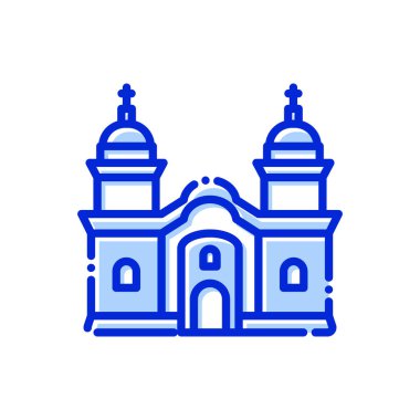 Cusco, Peru, sığınak, tamamen düzenlenebilir vektör simgeleri