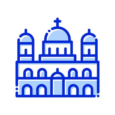 Dom, Berlin, Franzosischer, Almanya tamamen düzenlenebilir vektör simgeleri