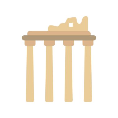 Efes, Türkiye, Antik Yunan, tamamen düzenlenebilir vektör simgeleri