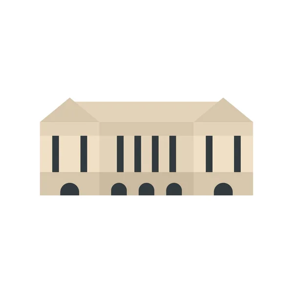 Parlament Palotája Bukarest Románia Fehér Ház Teljesen Szerkeszthető Vektorikonok — Stock Vector