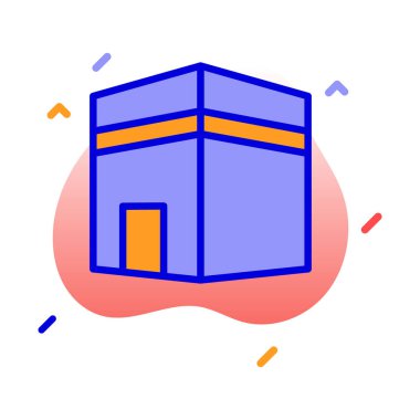 Mekke, Suudi Arabistan, Landmark, tamamen düzenlenebilir ünlü vektör simgeleri