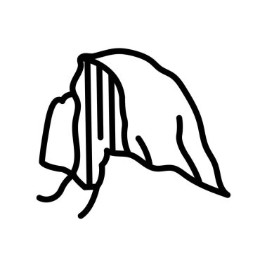 Half Dome, Yosemite Vadisi, California, Yosemite Ulusal Parkı tamamen düzenlenebilir vektör simgeleri