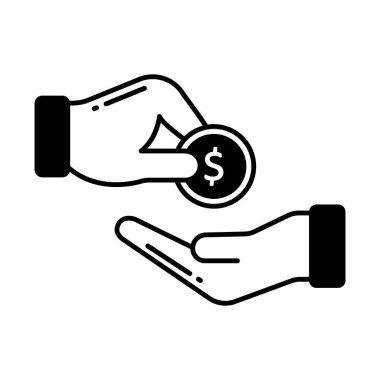 Topluluk Yarı Glyph vektör simgesi kolayca değiştirebilir ya da düzenleyebilir