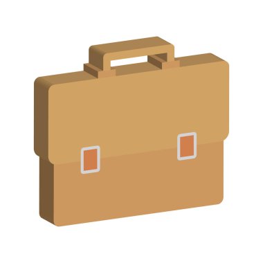 Portföy Isometric Vektör izole simgesi kolayca düzenleyebilir ya da değiştirebilir