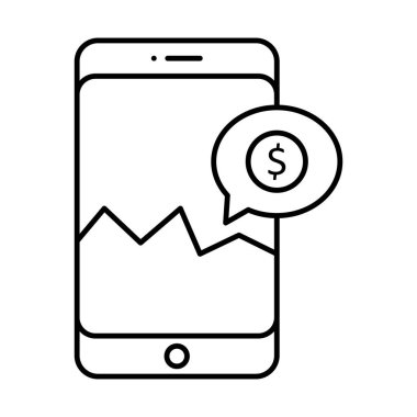 Kolayca düzenleyebilen veya düzenleyebilen Kasiyer Satır vektör simgesi