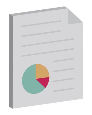 İş Analizi Veri Görselleştirme 3d vektör simgesi Kolayca düzenleyebilen