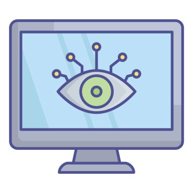 Cybereye vektör simgesini kolaylıkla değiştirebilen ya da düzenleyebilen