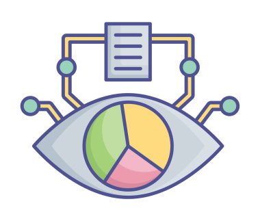 Analitik Vektör Simgesi Kolayca düzenleyebilen veya değiştirebilen