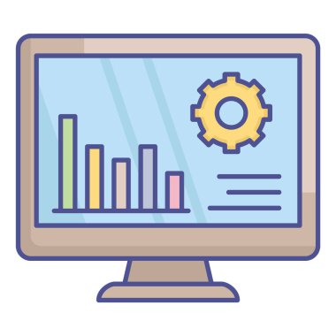 İş Performans Doldurma vektör simgesi Kolayca değiştirebilir veya düzenleyebilirsiniz