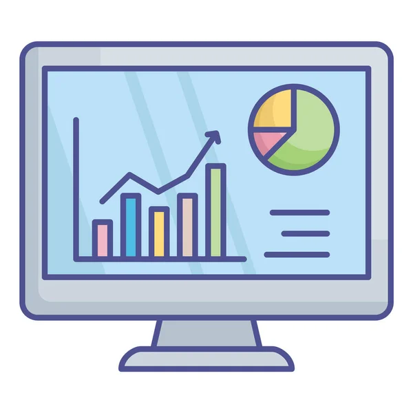 Business Performance Icône Vectorielle Remplissage Qui Peut Facilement Modifier Modifier — Image vectorielle