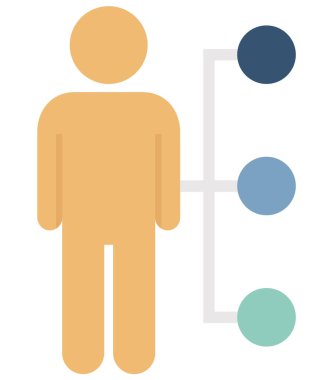 Kolayca değiştirebilen veya düzenleyebilen Düz vektör simgesi