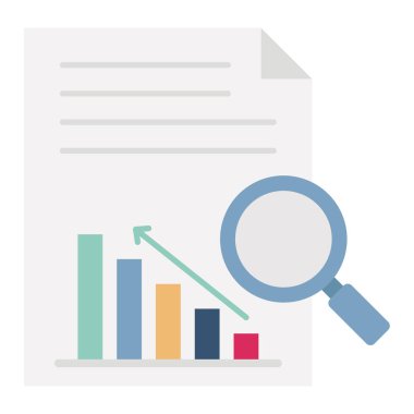 Kolayca değiştirebilen veya düzenleyebilen İş Performans Düz vektör simgesi