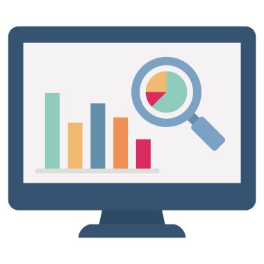  Kolayca değiştirebilen veya düzenleyebilen İş Performans Düz vektör simgesi