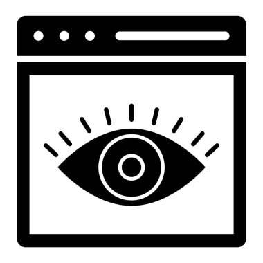 Kolayca değiştirebilen ya da düzenleyebilen internet pazarlama vektör simgesi