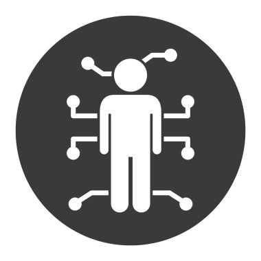 Lider Glyph Arkaplan vektör simgesi kolayca düzenleyebilir ya da değiştirebilir