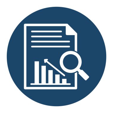 İş Performansı Glyph Arkaplan vektör simgesi kolayca düzenleyebilir veya değiştirebilir