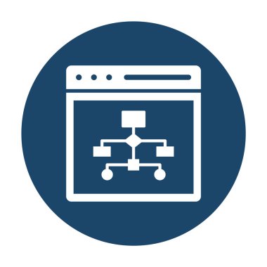 Veri Yönetimi Kabartma Arkaplan vektör simgesi kolayca düzenleyebilir ya da değiştirebilir