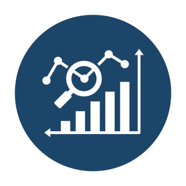 İş Performansı Glyph Arkaplan vektör simgesi kolayca düzenleyebilir veya değiştirebilir