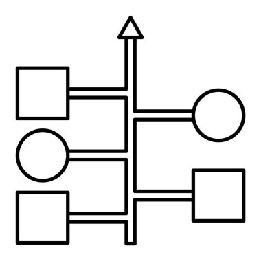 Veri Altyapısı Satır vektör simgesi kolayca düzenlenebilir ya da değiştirilebilir