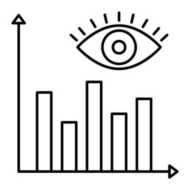 Analitik İzleme Satır vektör simgesi Kolayca düzenleyebilirsiniz