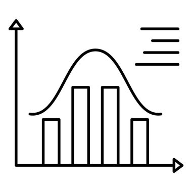 Frekans Çokgen Çizgisi vektör simgesi kolayca düzenleyebilir veya değiştirebilir
