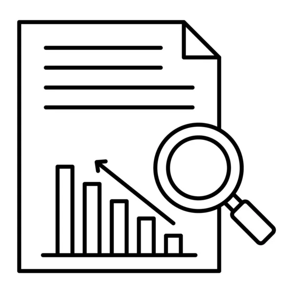 Business Performance Line Διανυσματικό Εικονίδιο Που Μπορεί Εύκολα Τροποποιήσει Επεξεργαστεί — Διανυσματικό Αρχείο