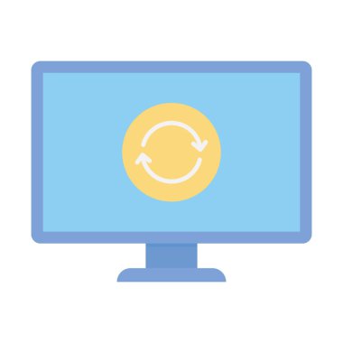 Kolayca değiştirebilen ve düzenleyebilen düz vektör simgesi