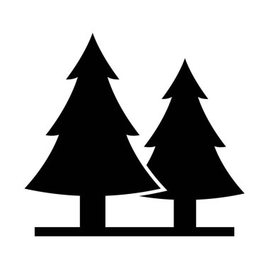 Kolayca değiştirebilen ya da düzenleyebilen Cedar Glyph vektör simgesi