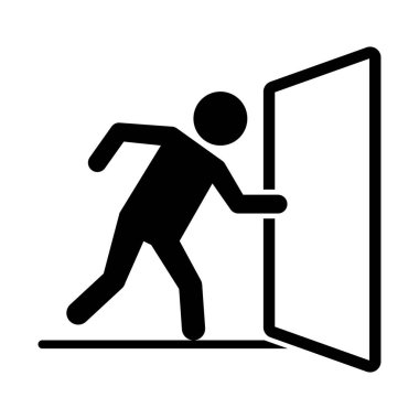 Kolayca düzenleyebilen ve düzenleyebilen uzaktaki Glyph vektör simgesi