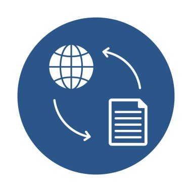 Glyph Arkaplan vektör simgesini kolayca değiştirebilen veya düzenleyebilen değiştir